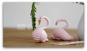 ピンクの魅惑的なフラミンゴ/豚焼くのビデオ：馬術美玉22のお菓子の練習法