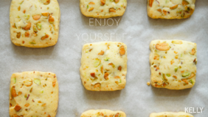 The cookies of full happy fruit of greatly satiated feeling / bake video biscuit piece the practice measure of 5 30