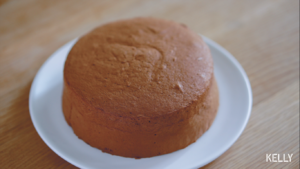 Not of disappear bubble rub card sponge cake / the reservation recipe that adjusts for many times / " sponge reachs his to derive " bake video cake piece the practice measure of 5 20
