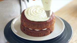 Nut carrot cake / sweet not the improved recipe of be bored with + decorate gimmick / bake video cake piece 12 " beautiful type cake " practice measure 32
