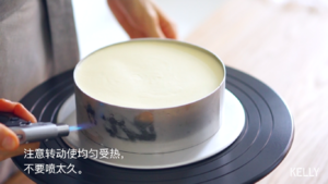 Carry rummy revive / simple and easy yoke disinfects a law, the point that finger biscuit does not float. / " sponge reachs his to derive " bake video cake piece the practice measure of 4 23