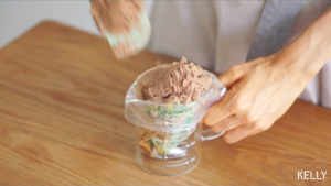 (Zhenniquji + net Gong Quji) coffee floret recipe / bake video biscuit piece the practice measure of 2 28