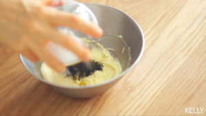 Crisp delicious, make cookie of simple black sesame seed / bake video biscuit piece the practice measure of 4 10
