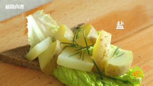 The practice step that breakfast recommends ~ to open type sandwich 4