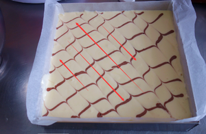 Cake of yoghurt relative wind (26 centimeters custom-built bake dish) practice measure 20