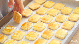 Soft and fragrant cheese coco sandwich is crisp cake / bake video biscuit piece the practice measure of 8 46