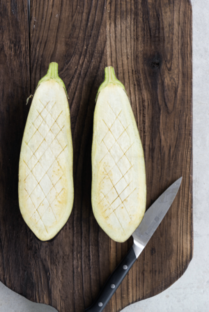The practice measure that bound of go with rice carries Ceng of handle ｜ flavour to bake aubergine 2