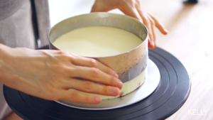 Carry rummy revive / simple and easy yoke disinfects a law, the point that finger biscuit does not float. / " sponge reachs his to derive " bake video cake piece the practice measure of 4 24
