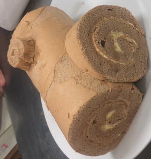 The practice measure that christmas chocolate establishs a cake 12