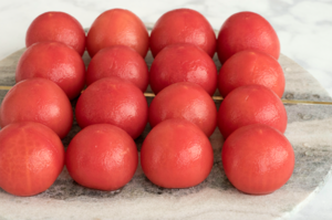 Tomato of half dip striking oil (oven edition) practice measure 6