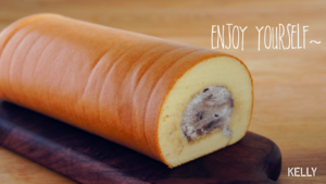 A heaven exceeds delicious salted butter Aoliao coils / cake piece 6: " thick roll " practice measure 12