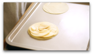 キャンディーのないシンプルで簡単なリンゴの鮮明なパイ/ビデオの練習尺度 豚の焼き22 