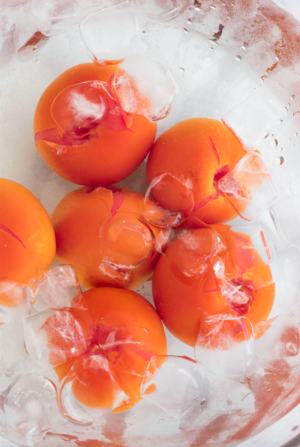 Tomato of half dip striking oil (oven edition) practice measure 3