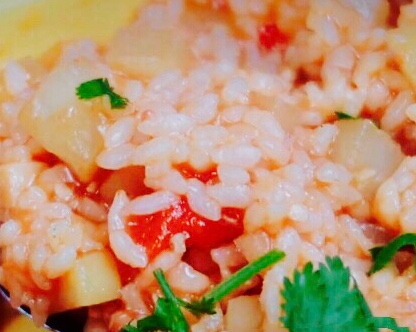 
The practice of the Ke Xing of meal of of the previous night of ～ of tomato hoosh rice boiled
