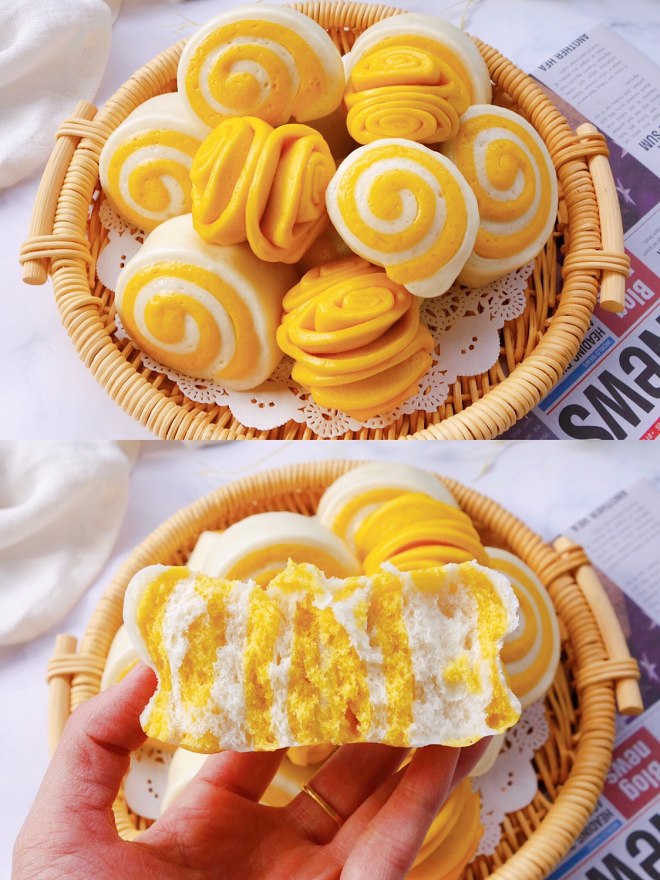 
The practice of pumpkin steamed bread, how is pumpkin steamed bread done delicious