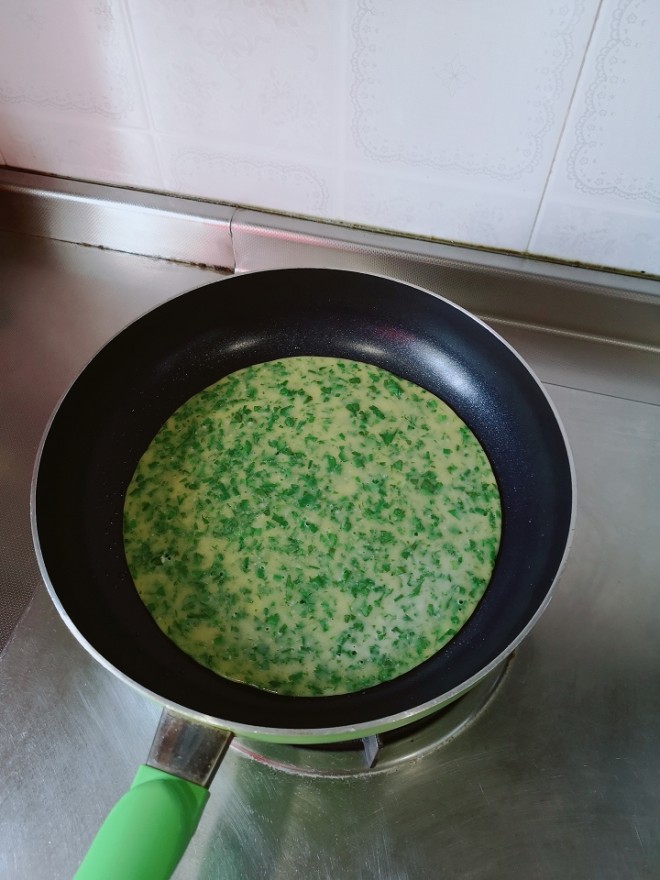 
Breakfast cake (celery leaf edition) practice