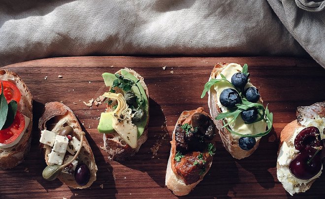 
Tartine (open mode sandwich) formulary practice