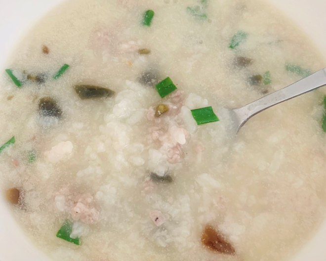 
The practice of congee of leather egg lean lean, how is congee of leather egg lean lean done delicious