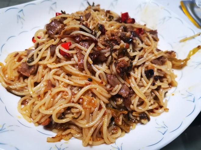 
Beef of ～ of Jiangxi ground rice fries powdery practice