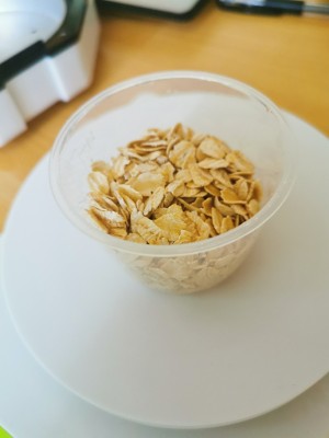 Oaten milk congee (two people portion) practice measure 2