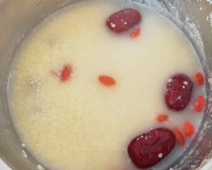 The practice measure of congee of the millet that raise a stomach 5