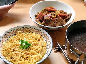 Abstain noodle, egg noodles (fundamental recipe) practice measure 2