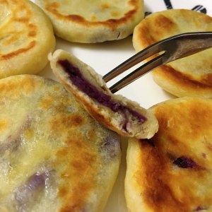 Be good at the practice measure of cake of lienal violet potato 10