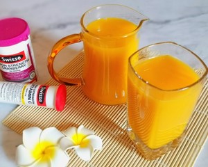 Drink of preserve one's health of broken wall machine - the practice measure of pumpkin millet juice 3