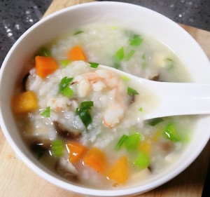 ～ of bright shrimp congee is delicate the practice move that does not block 10