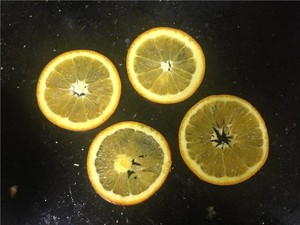 The practice measure that orange sweet cake coils 1