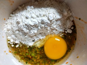The practice measure of cake of celery leaf pickle 9