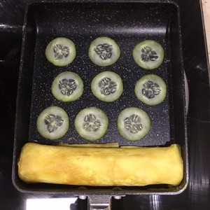 Cucumber Yu Zi is burned (thick egg is burned) practice measure 10