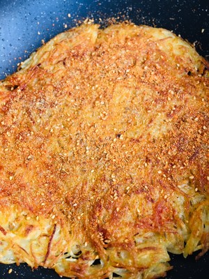 Eat hey the practice measure of potato silk cake 8