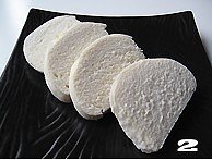 Steamed bread of golden flee in terrorfry in deep fat or oil piece practice measure 2