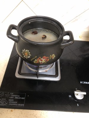 The take time of the breakfast that summer vacation son loves to eat but sweet the practice measure of congee of slippery chop shelled fresh shrimps 5