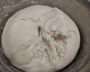 The practice measure of winter oven leaven dough 2