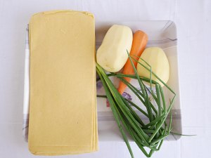 Do not knead dough ～ not flapjack? ? Silk of potato of the daily life of a family of ～ of quick worker edition coils the practice measure of cake 1