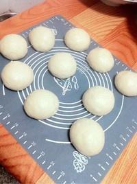 The practice measure that biscuit of shredded coconut stuffing coils 8