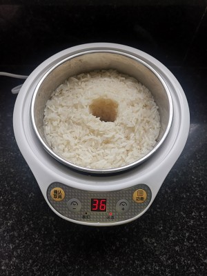 The practice measure of self-restrained and sweet fermented glutinous rice 2