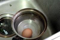 The practice measure of the strategy of boiled eggs of with a soft yolk of 98% successes 5