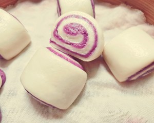 The practice measure of steamed bread of 1000 violet potato 7