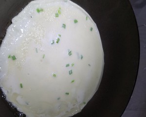 The practice measure of cake of quick worker thin egg 6