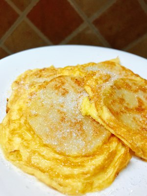 The practice measure of cooked glutinous rice pounded into paste of decoct of egg of breakfast of super quick worker 9