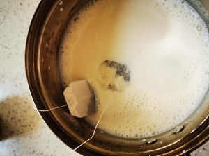 Abstain tea with milk (love drinks this cup, need not go inn of tea with milk) practice measure 2
