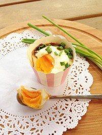 The practice measure of breakfast egg cup 3