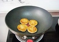 ポテトハム朝食のケーキの実習8