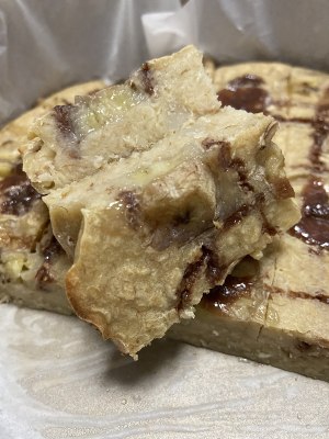 The practice measure of cake of banana of milk swallow  Zuo  4