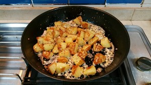 The practice measure of garlic sweet potato 8