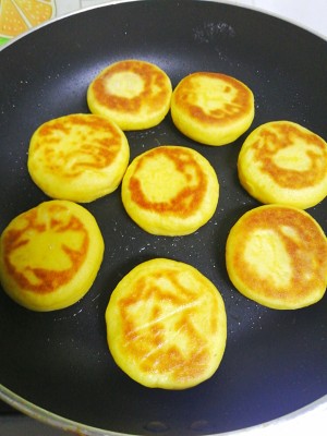 Corn face cake (mouthfeel is exquisite) practice measure 17