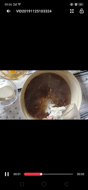 The practice measure of egg of fermented glutinous rice 4